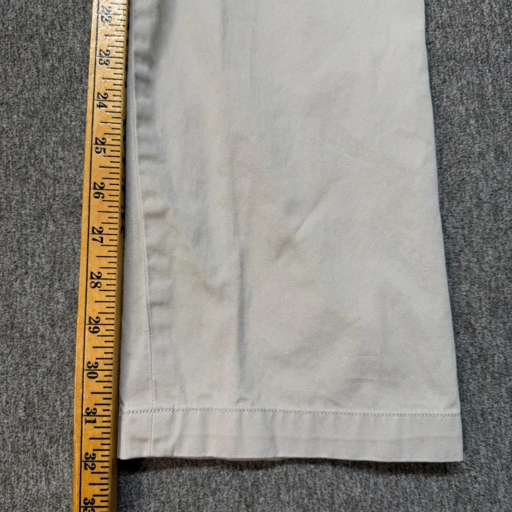 Polo Ralph Lauren Classic Fit Chino Pants Mens 32x32 Beige Cotton Twill Trousers